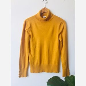 Sunflower yellow turtleneck